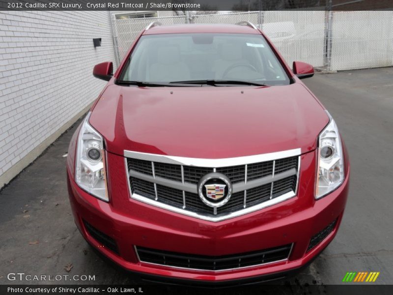Crystal Red Tintcoat / Shale/Brownstone 2012 Cadillac SRX Luxury