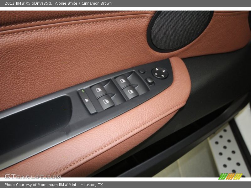 Alpine White / Cinnamon Brown 2012 BMW X5 xDrive35d
