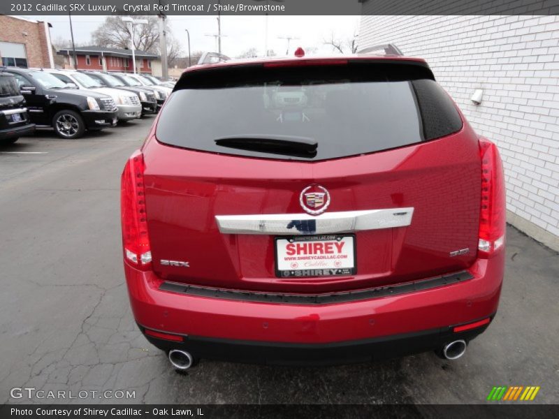 Crystal Red Tintcoat / Shale/Brownstone 2012 Cadillac SRX Luxury