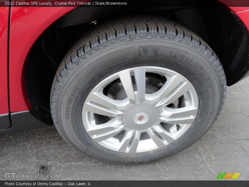 Crystal Red Tintcoat / Shale/Brownstone 2012 Cadillac SRX Luxury