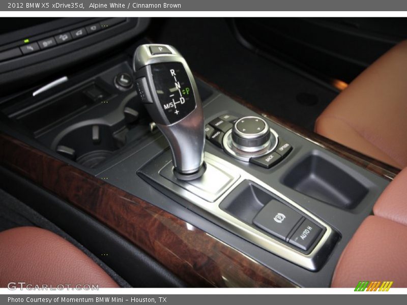 Alpine White / Cinnamon Brown 2012 BMW X5 xDrive35d