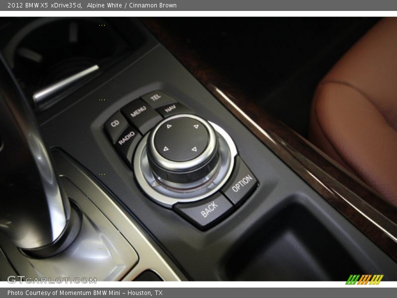 Alpine White / Cinnamon Brown 2012 BMW X5 xDrive35d