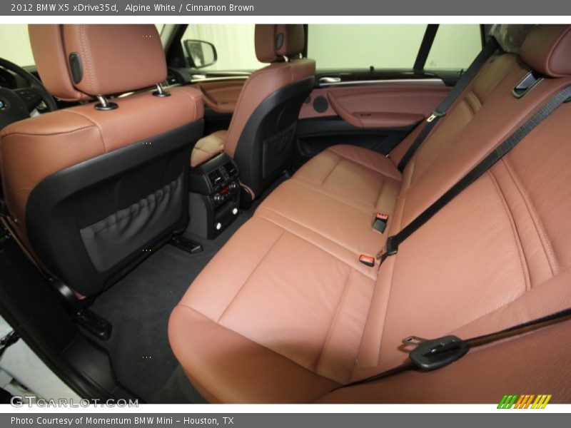 Alpine White / Cinnamon Brown 2012 BMW X5 xDrive35d