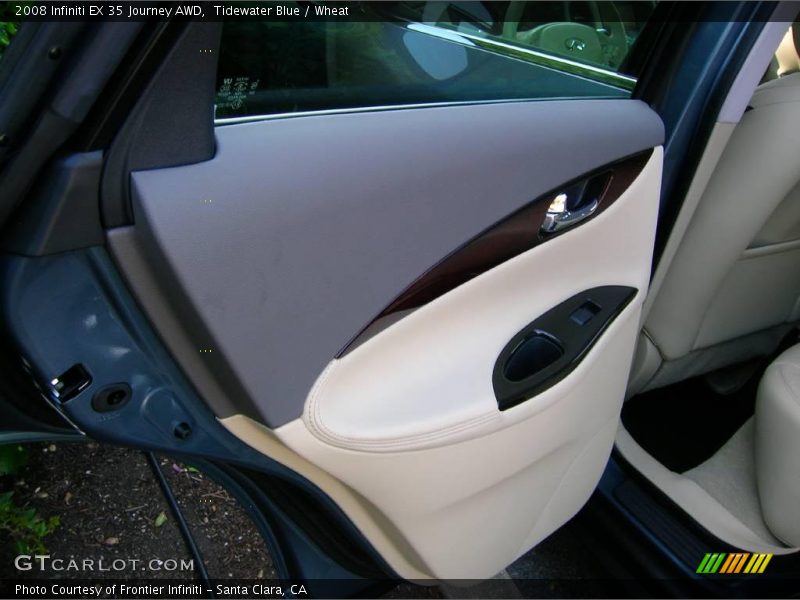 Tidewater Blue / Wheat 2008 Infiniti EX 35 Journey AWD