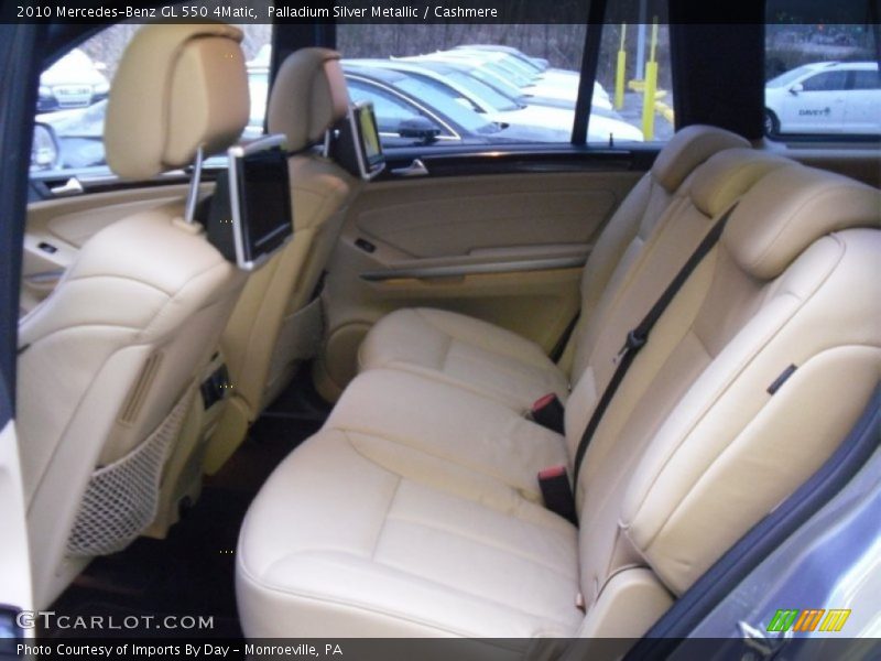 Palladium Silver Metallic / Cashmere 2010 Mercedes-Benz GL 550 4Matic