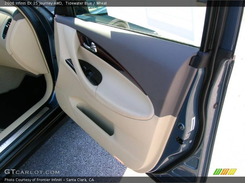 Tidewater Blue / Wheat 2008 Infiniti EX 35 Journey AWD