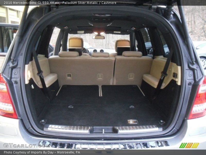 Palladium Silver Metallic / Cashmere 2010 Mercedes-Benz GL 550 4Matic