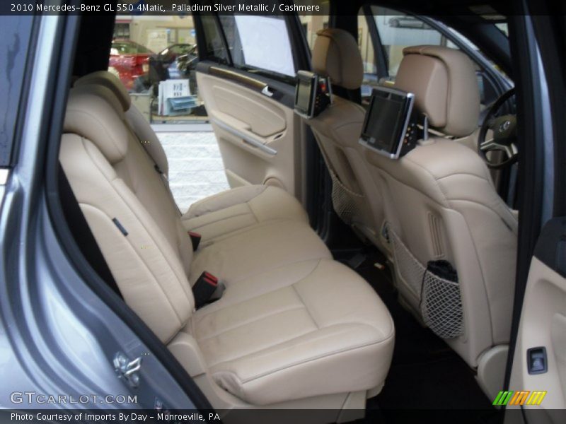 Palladium Silver Metallic / Cashmere 2010 Mercedes-Benz GL 550 4Matic