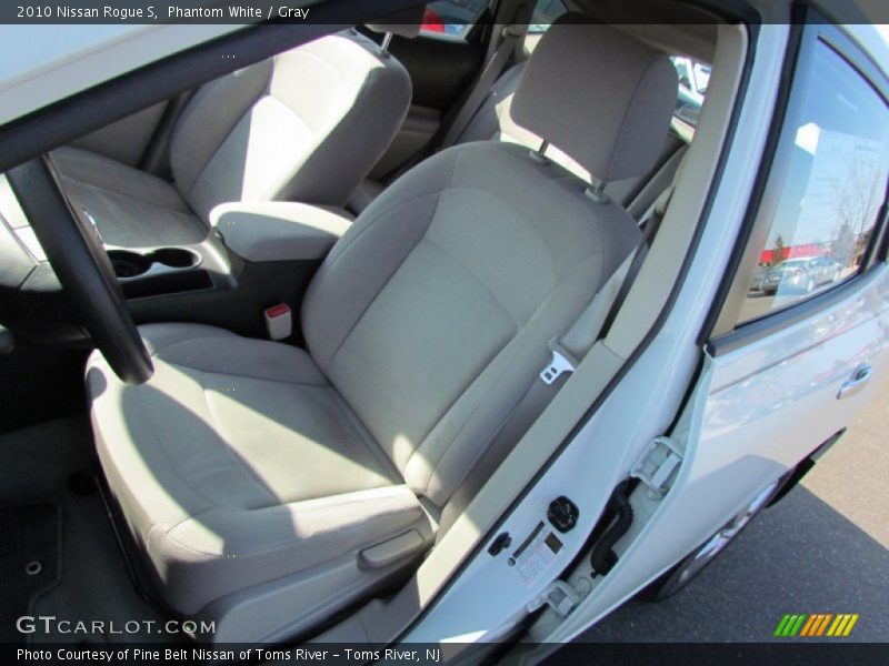 Phantom White / Gray 2010 Nissan Rogue S