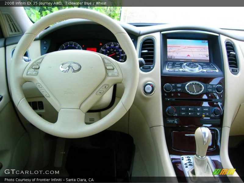 Tidewater Blue / Wheat 2008 Infiniti EX 35 Journey AWD