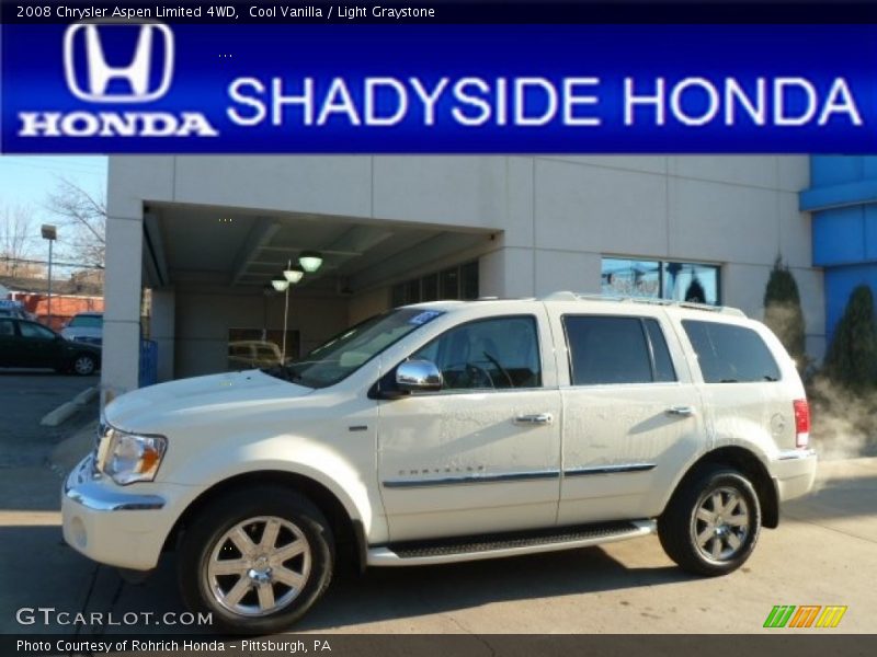 Cool Vanilla / Light Graystone 2008 Chrysler Aspen Limited 4WD