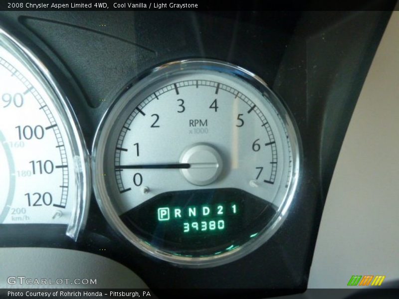 Cool Vanilla / Light Graystone 2008 Chrysler Aspen Limited 4WD