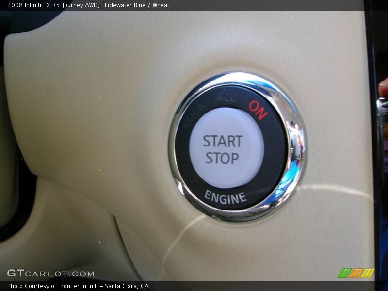 Tidewater Blue / Wheat 2008 Infiniti EX 35 Journey AWD