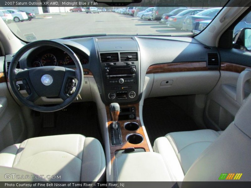 Midnight Blue / Tan 2007 Saturn Outlook XR AWD