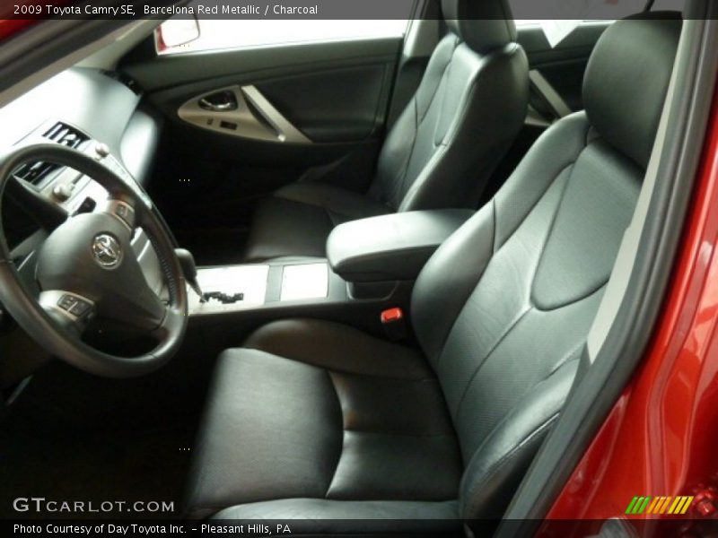 Barcelona Red Metallic / Charcoal 2009 Toyota Camry SE