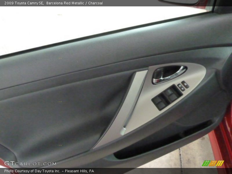 Barcelona Red Metallic / Charcoal 2009 Toyota Camry SE