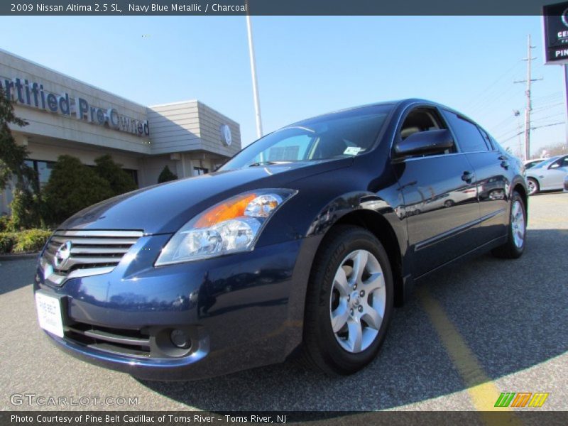 Navy Blue Metallic / Charcoal 2009 Nissan Altima 2.5 SL