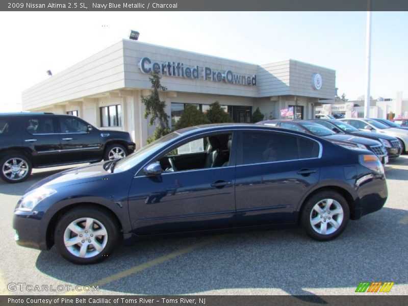 Navy Blue Metallic / Charcoal 2009 Nissan Altima 2.5 SL