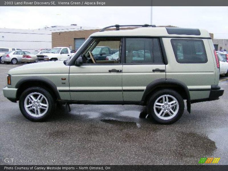 Vienna Green / Alpaca Beige 2003 Land Rover Discovery SE