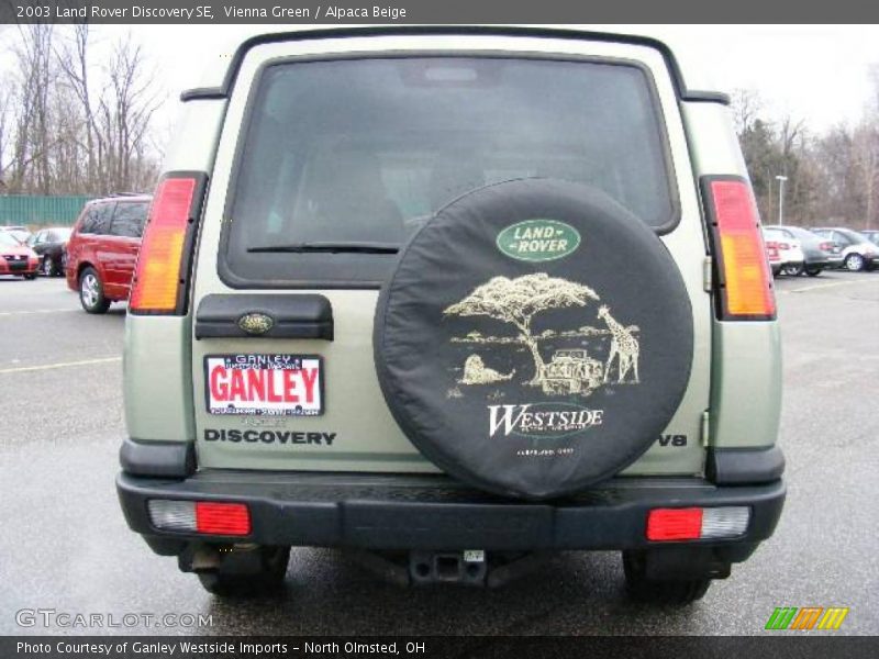 Vienna Green / Alpaca Beige 2003 Land Rover Discovery SE