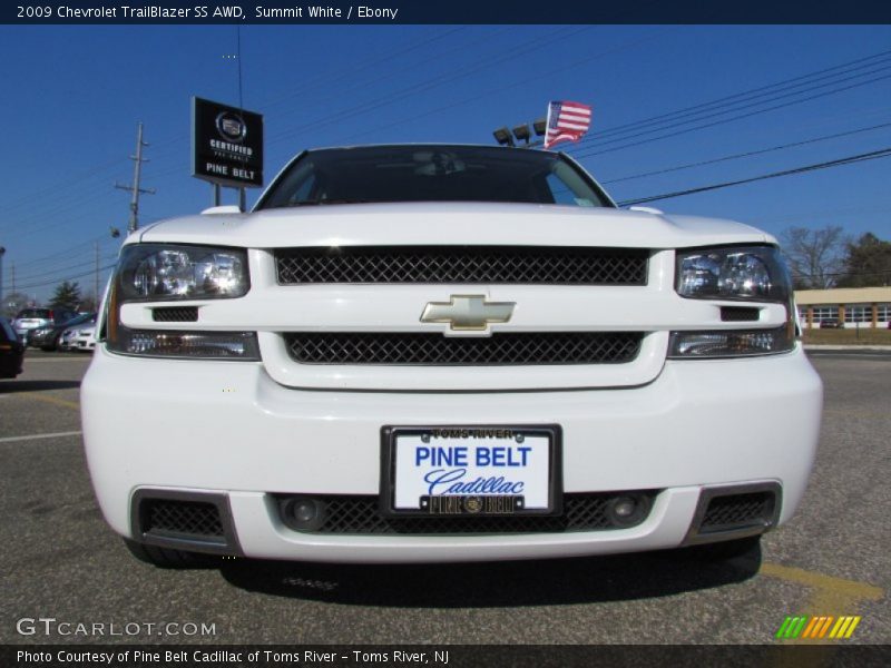 Summit White / Ebony 2009 Chevrolet TrailBlazer SS AWD