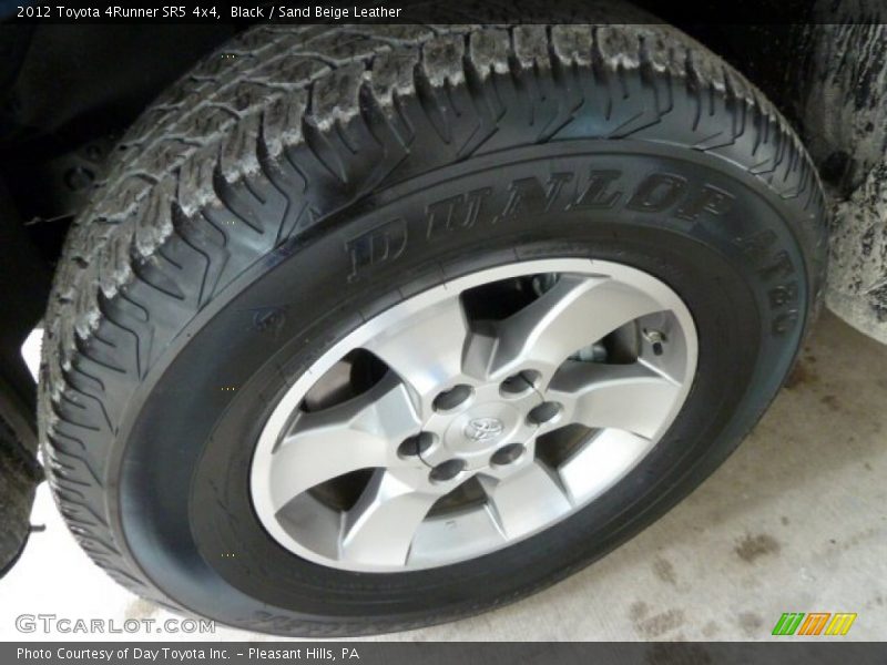 Black / Sand Beige Leather 2012 Toyota 4Runner SR5 4x4