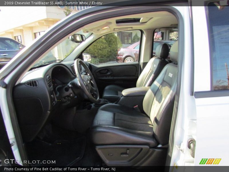 Summit White / Ebony 2009 Chevrolet TrailBlazer SS AWD