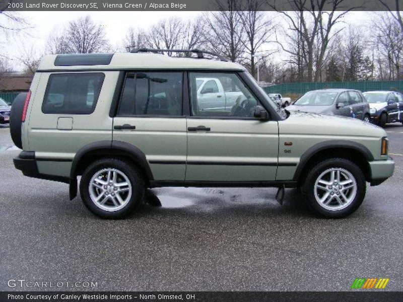 Vienna Green / Alpaca Beige 2003 Land Rover Discovery SE