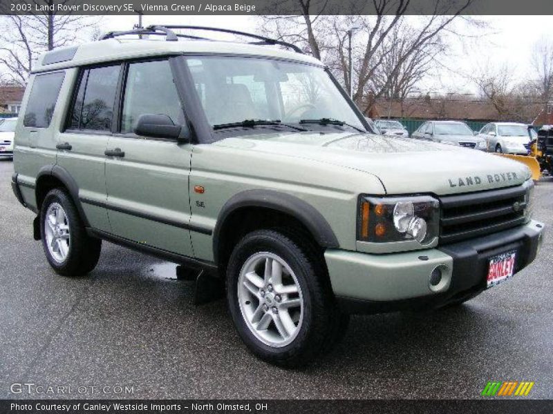 Vienna Green / Alpaca Beige 2003 Land Rover Discovery SE
