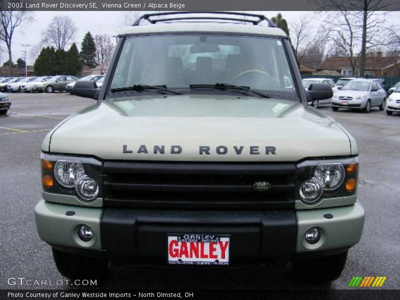 Vienna Green / Alpaca Beige 2003 Land Rover Discovery SE