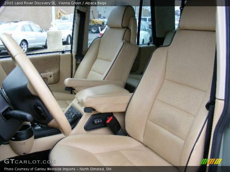 Vienna Green / Alpaca Beige 2003 Land Rover Discovery SE