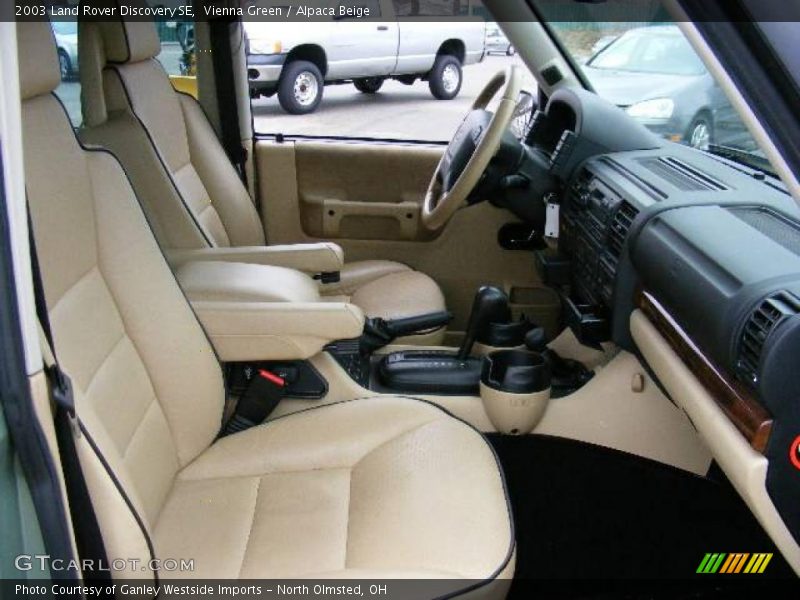 Vienna Green / Alpaca Beige 2003 Land Rover Discovery SE