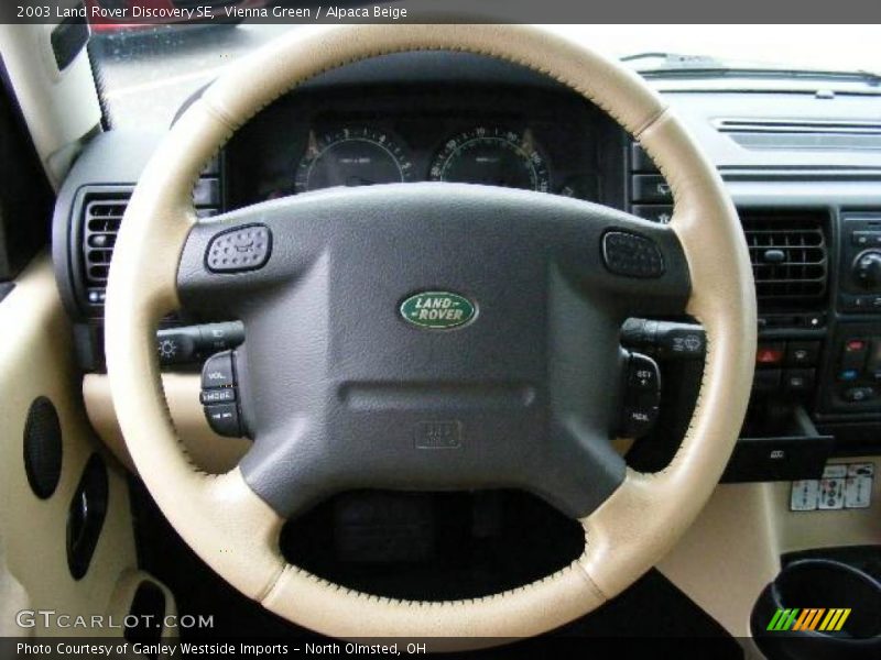 Vienna Green / Alpaca Beige 2003 Land Rover Discovery SE
