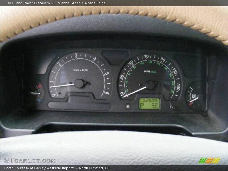 Vienna Green / Alpaca Beige 2003 Land Rover Discovery SE