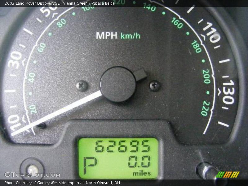 Vienna Green / Alpaca Beige 2003 Land Rover Discovery SE