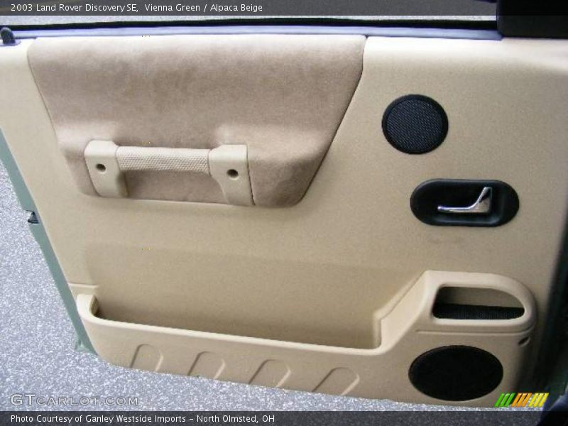 Vienna Green / Alpaca Beige 2003 Land Rover Discovery SE