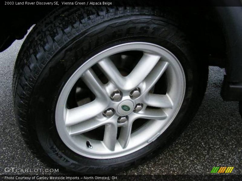 Vienna Green / Alpaca Beige 2003 Land Rover Discovery SE