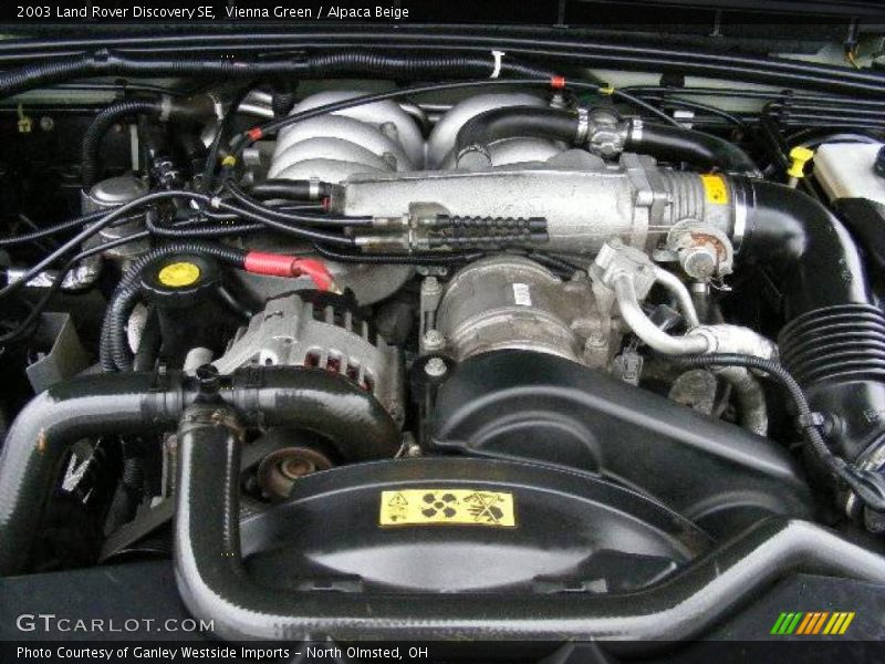 Vienna Green / Alpaca Beige 2003 Land Rover Discovery SE