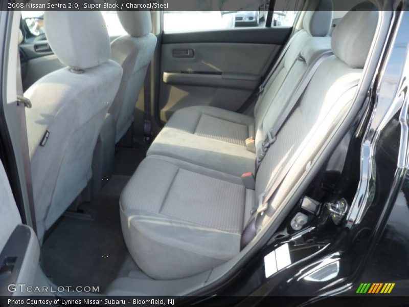 Super Black / Charcoal/Steel 2008 Nissan Sentra 2.0