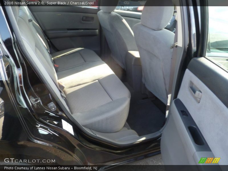Super Black / Charcoal/Steel 2008 Nissan Sentra 2.0