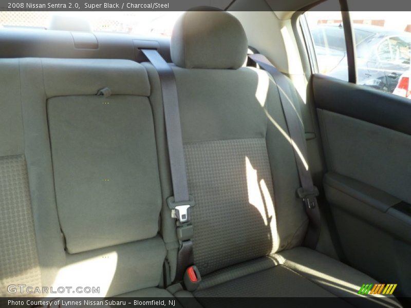 Super Black / Charcoal/Steel 2008 Nissan Sentra 2.0