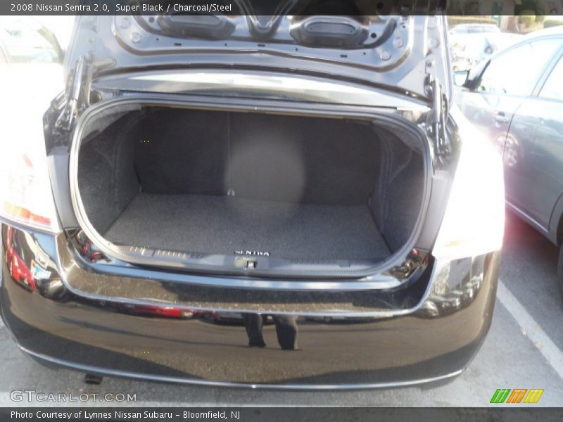 Super Black / Charcoal/Steel 2008 Nissan Sentra 2.0