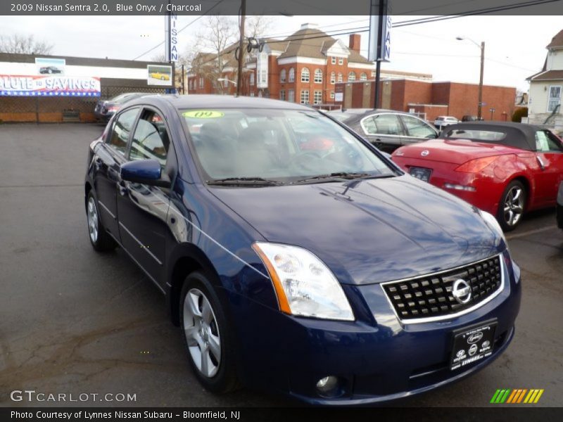 Blue Onyx / Charcoal 2009 Nissan Sentra 2.0