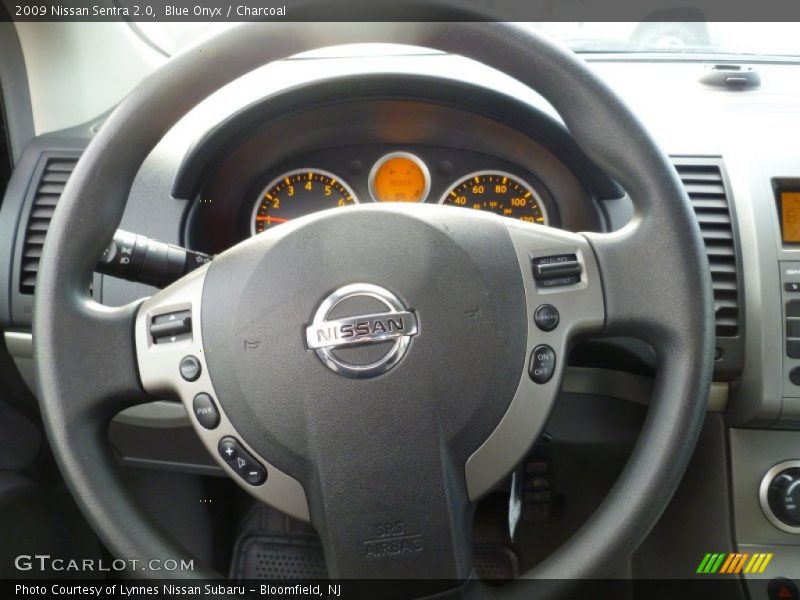 Blue Onyx / Charcoal 2009 Nissan Sentra 2.0