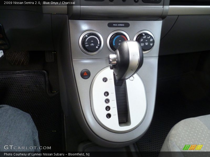 Blue Onyx / Charcoal 2009 Nissan Sentra 2.0