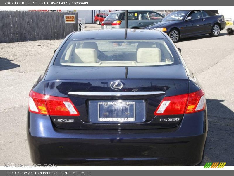 Blue Onyx Pearl / Cashmere 2007 Lexus ES 350