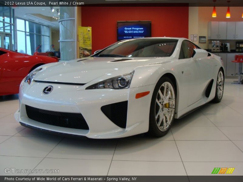 Front 3/4 View of 2012 LFA Coupe