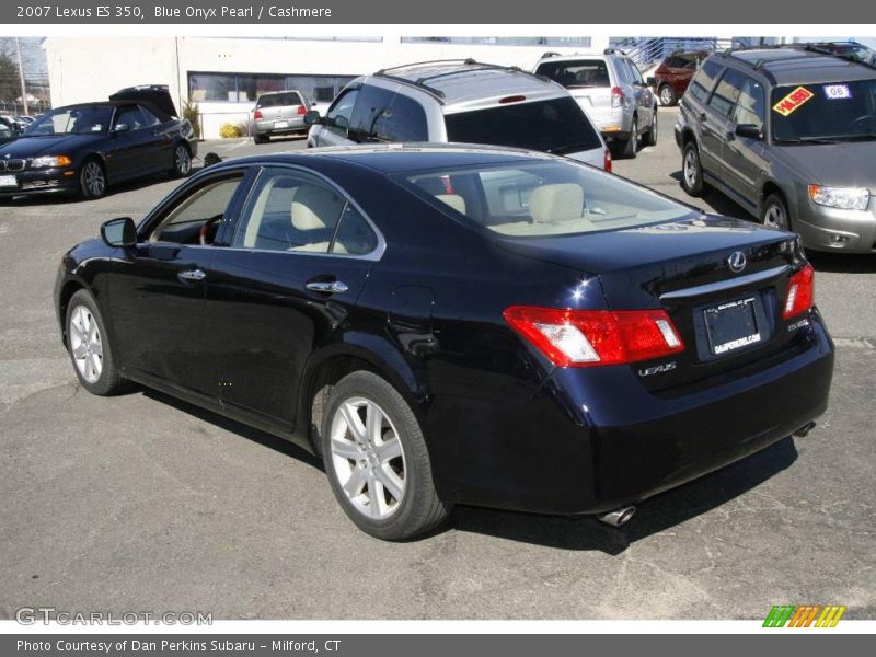 Blue Onyx Pearl / Cashmere 2007 Lexus ES 350