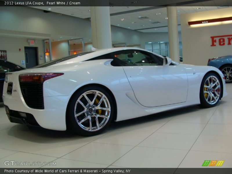  2012 LFA Coupe Pearl White