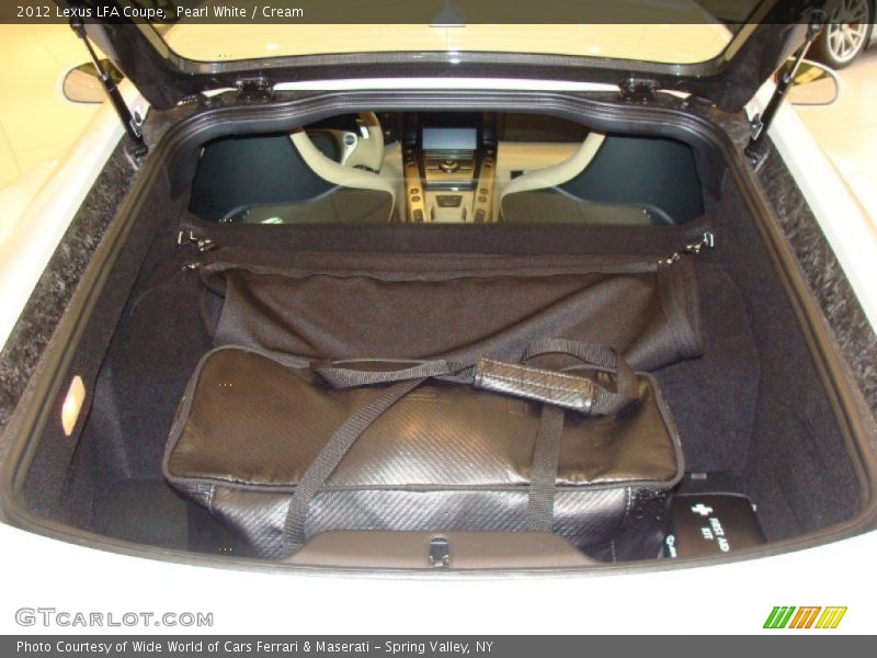  2012 LFA Coupe Trunk